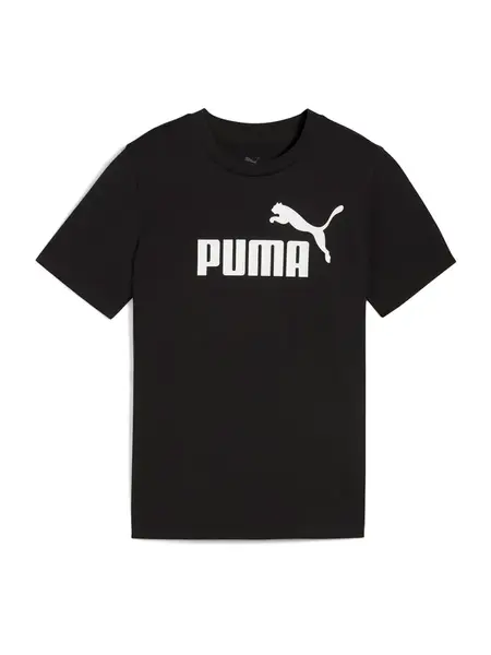 PUMA Tričko 'ESS No. 1'  čierna / biela