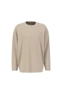ALPHA INDUSTRIES Tričko 'Essentials'  piesková