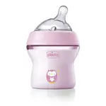 Chicco Láhev kojenecká Natural Feeling 150 ml dívka 0m+