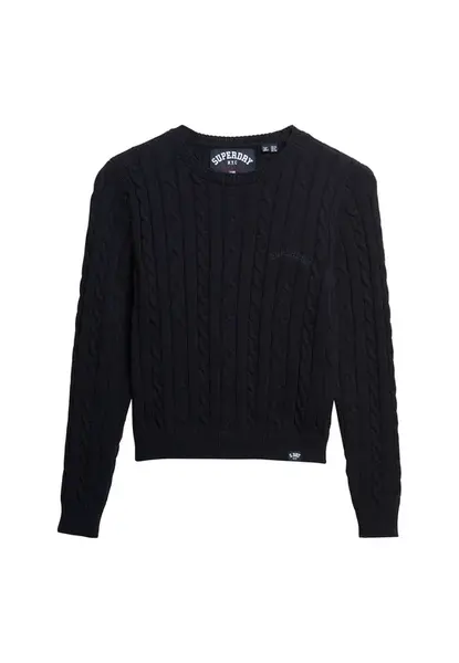 Superdry & Co Sveter 'Essentials'  námornícka modrá