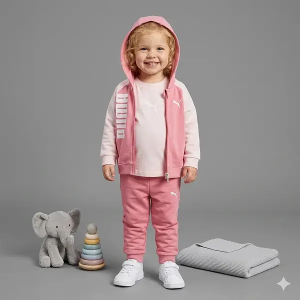 Puma MINICATS SET-3 Tee, Hooded, Pantst INF 80