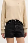 Tommy Jeans šortky dámské džínové