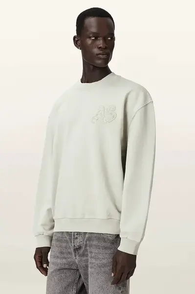 AllSaints oversize mikina pánská bavlněná INSIGNIA