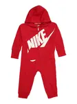 Nike Sportswear Overal  červená / biela