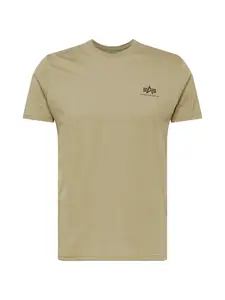 ALPHA INDUSTRIES Tričko  olivová / čierna