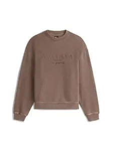Tommy Jeans Mikina '90S NEW CLASSIC'  hnedá