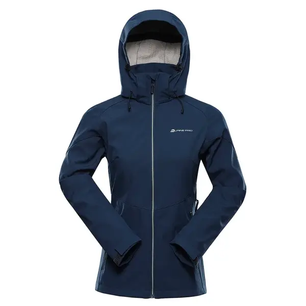 Dámská softshellová bunda s membránou alpine pro hoora 2 modrá xl
