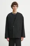 Nanushka  Blazer s příměsí vlny  CEDRIC