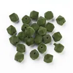 Flocky Acrylic Beads