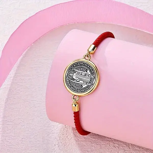 Alloy with Nylon Rope Slider Bracelets