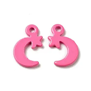 Spray Painted 201 Stainless Steel Charms