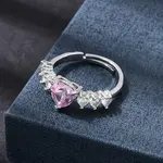 Brass Pave Cubic Zirconia Cuff Open Rings