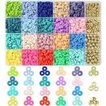 DIY Heishi Polymer Clay Beads Jewelry Making Finding Kit