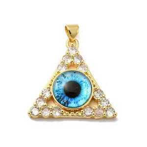 Real 18K Gold Plated Brass Pendants