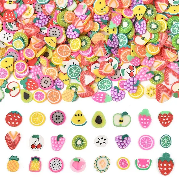 100G Handmade Polymer Clay Cabochons