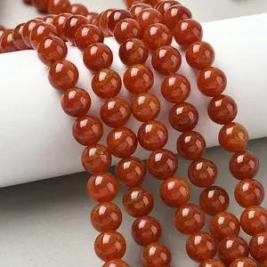 Natural Crackle Agate Beads Strands