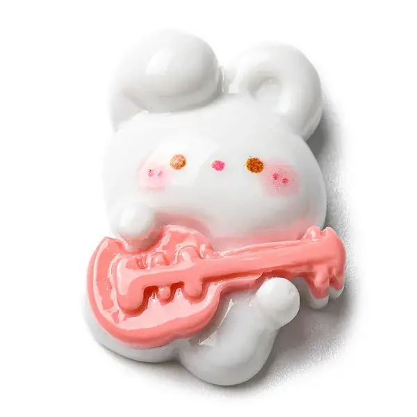 Musical Theme Opaque Resin Cabochons