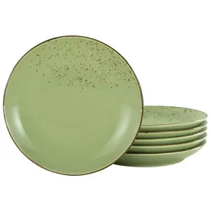 Creatable SADA MĚLKÝCH TALÍŘŮ, keramika, 27 cm