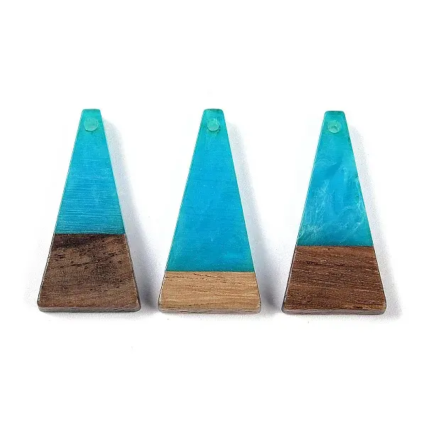 Resin & Wood Pendants