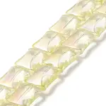 Electroplate Glass Beads Strands