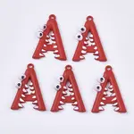 Spray Painted Alloy Pendants