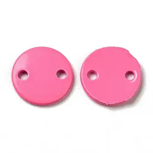 Spray Painted 201 Stainless Steel Connector Charms