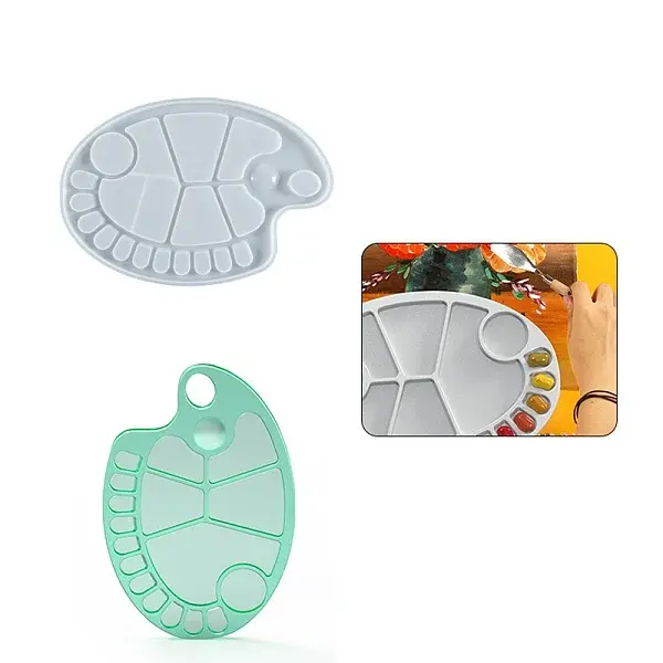 DIY Painting Palette Silicone Molds