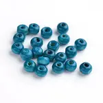 Dyed Natural Wood Beads