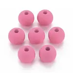 Rubberized Style Acrylic Beads