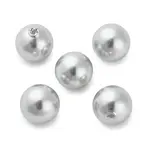 Baking Paint Pearlized Glass Pearl Round Beads