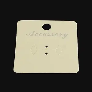Rectangle Shape Cardboard Display Cards