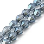 Electroplate Glass Beads Strands