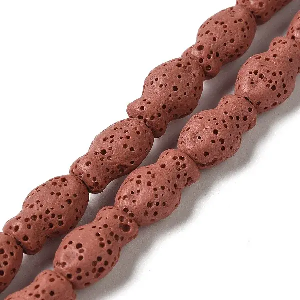 Natural Lava Rock Beads Strands