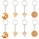 16Pcs 4 Style Resin Keychain