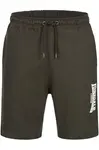 LONSDALE Nohavice 'Fringford'  kaki / biela