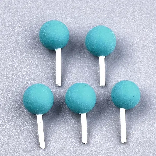 Handmade Polymer Clay 3D Lollipop Beads
