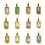 304 Stainless Steel Rhinestone Charms