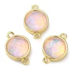 Synthetic Opal Connector Charms