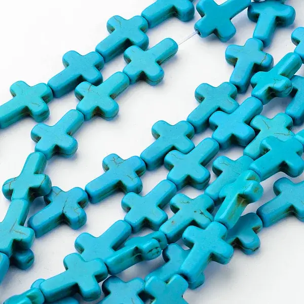 Synthetic Turquoise Beads Strands