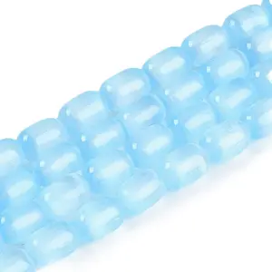 Natural Selenite Beads Strands