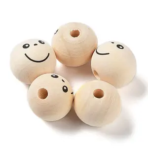 Printed Wood Beads
