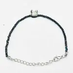 Faceted Rondelle Glass Beaded Bracelets