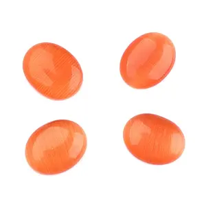 Cat Eye Glass Cabochons