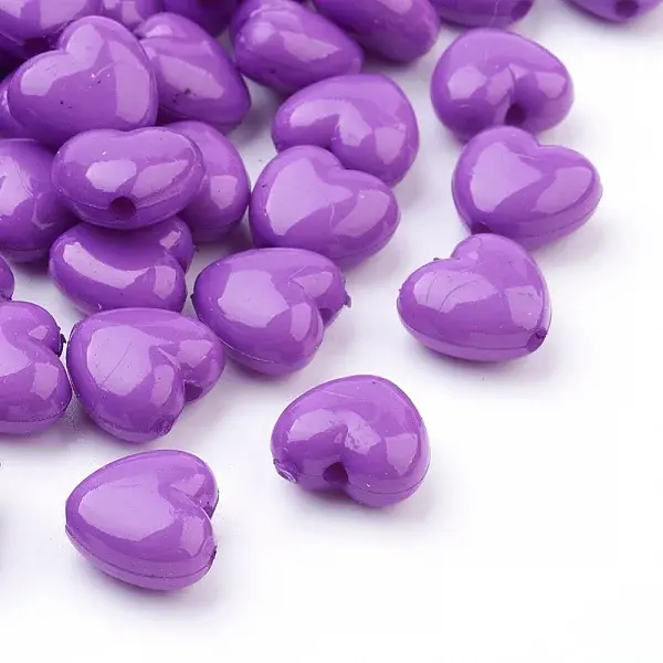 Opaque Acrylic Beads