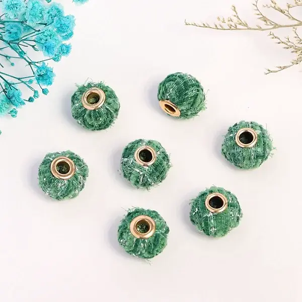 Polyester Cloth European Beads