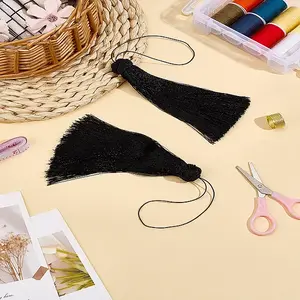 2Pcs Nylon Tassel Pendant Decorations