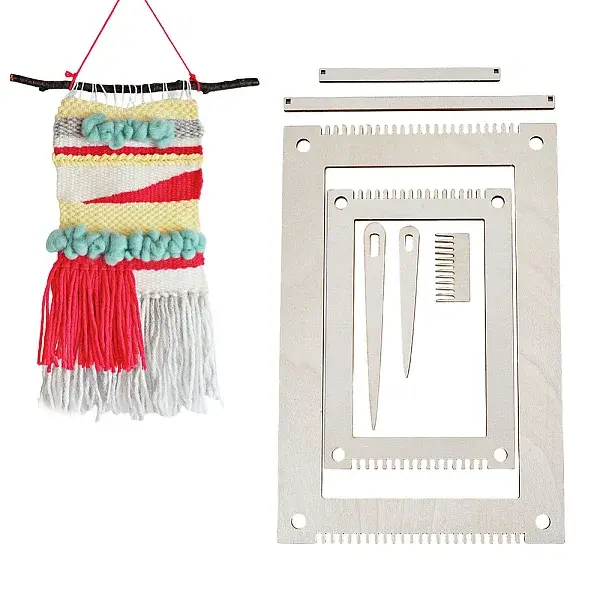 7Pcs Wooden Knitting Loom Kits