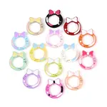 Spray Painted Alloy Spring Gate Rings