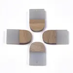 Resin & Walnut Wood Pendants
