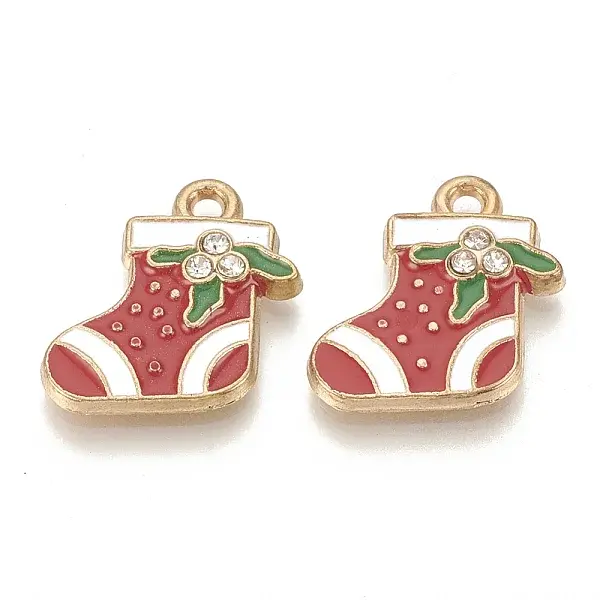 Alloy Enamel Pendants